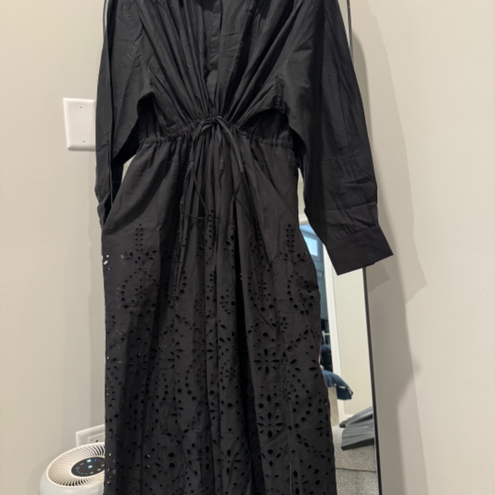 ASOS drawstring shirt dress